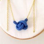 Bonds, Crochet Knot Neckla..