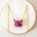 Bonds, Crochet Knot Neckla..