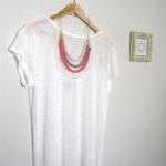 Orbits, crochet bib necklac..