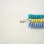 Orbits, crochet bracelet in..