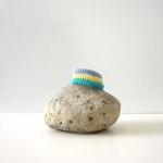Orbits, crochet bracelet in..
