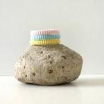 Orbits, crochet bracelet in..