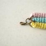 Orbits, crochet bracelet in..