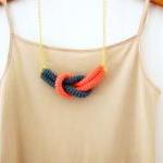 Together, crochet knot neck..