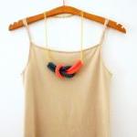 Together, crochet knot neck..