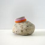 Orbits, crochet bracelet in..